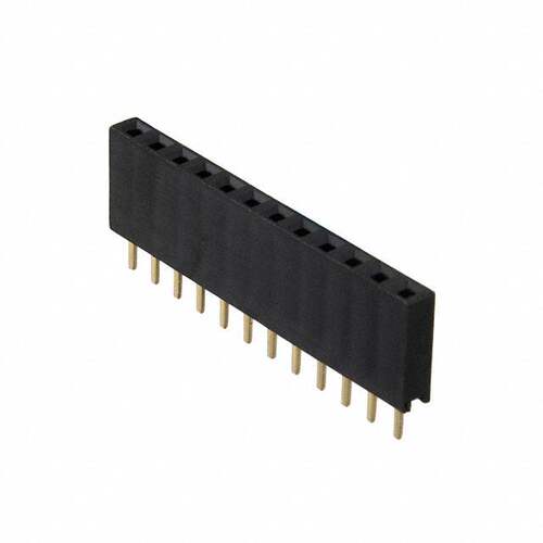 RS1-12-G 连接器 《 RECEPTACLE STRIP 12P 2.54MM PITC    》