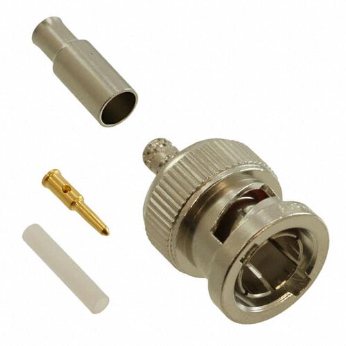 031-71013-RFX连接器 《 CONN BNC PLUG STR 75 OHM SOLDER    》