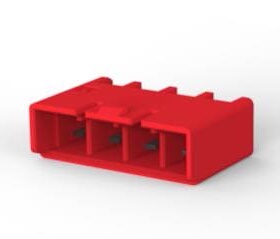 1-1376384-2 连接器 《 CONN HEADER VERT 4POS 5MM    》