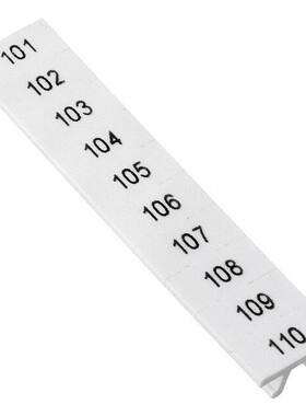 1050020:0101 连接器 《 ZACK STRIP 10-SECTION WHITE    》