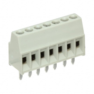 1546215-7 连接器 《 TERM BLK 7P SIDE ENT 2.54MM PCB    》