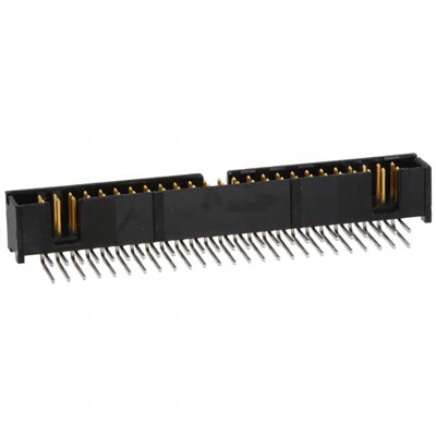 1-5103310-0 连接器 《 CONN HEADER R/A 50POS 2.54MM    》