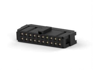 1658621-4 连接器 《 CONN RCPT 20P IDC 26-28AWG GOLD    》