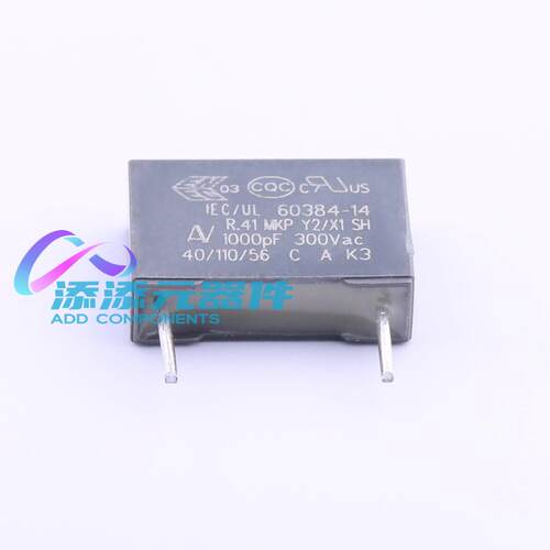 R413F11000000K 其他 《 CAP FILM 1000PF 10% 1KVDC RAD    》