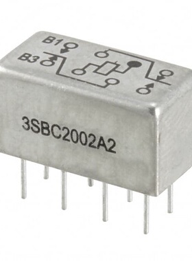 3SBC2002A2 继电器 《 RELAY GEN PURPOS DPDT 2A 26.5VDC    》
