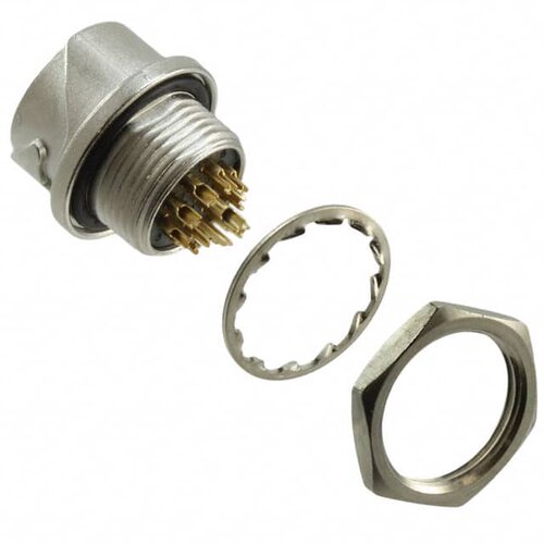 LF10WBR-12S 连接器 《 CONN RCPT FMALE 12P SOLDER CUP    》