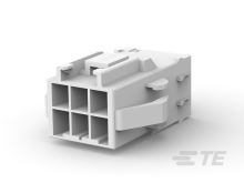 5-177909-1 连接器 《 POWER DBL LOCK CAP HSG P/M 6P(GW    》