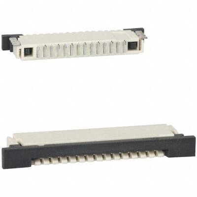 1-487952-4 连接器 《 CONN FPC BOTTOM 14POS 1.00MM R/A    》