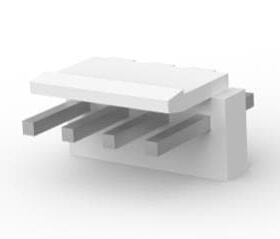1744429-4 连接器 《 CONN HEADER VERT 4POS 3.96MM    》