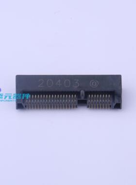 PCIE-52P56H 金手指连接器 《 mPCI-E 0.8mm P数:52    》