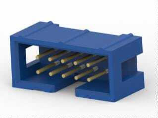 2-1761603-3 连接器 《 CONN HEADER VERT 10POS 2.54MM    》
