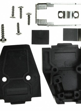 165X11279XE 连接器 《 CONN BACKSHELL 9P 45/180DEG BLK    》
