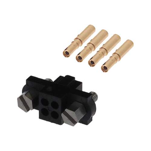 M80-4610442 连接器 《 CONN RCPT 4P CRIMP 24-28AWG GOLD    》
