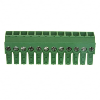 1-284507-2 连接器 《 TERM BLOCK PLUG 12POS STR 3.81MM    》