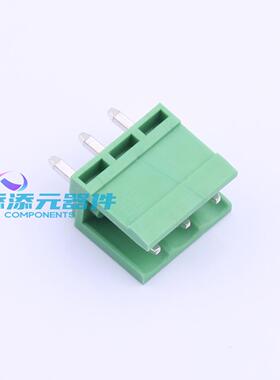 JL396V-39603G01  《 3.96mm 排数:1 每排P数:3 绿色    》