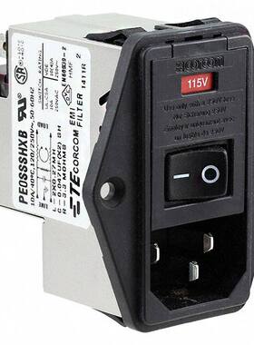8-6609928-6 连接器 《 PWR ENT MOD RCPT IEC320-C14 PNL    》