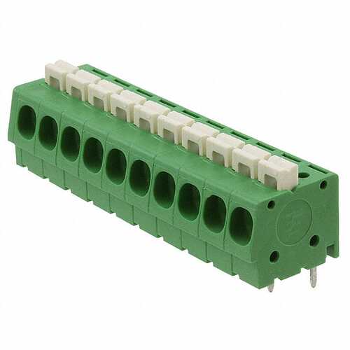 1-1986711-0 连接器 《 TERM BLK 10P SIDE ENTRY 5MM PCB    》