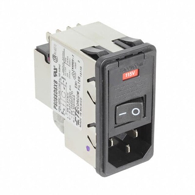 1-6609951-7 连接器 《 PWR ENT MOD RCPT IEC320-C14 PNL    》