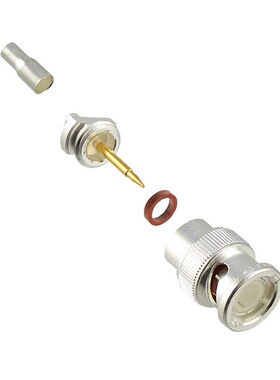 2-330058-1 连接器 《 CONN BNC PLUG STR 50 OHM PUSH    》
