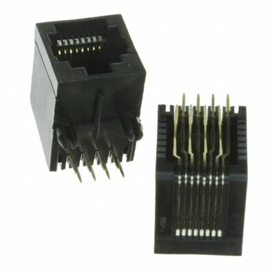 A-2004-2-4-N-R 连接器 《 CONN MOD JACK 8P8C R/A UNSHLD    》