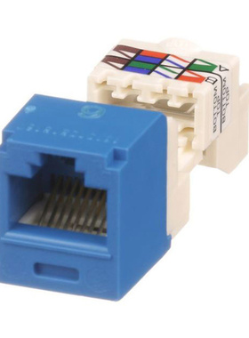 CJ688TPBR 连接器 《 MINI-COM MODULE, CAT 6, UTP, 8 P    》