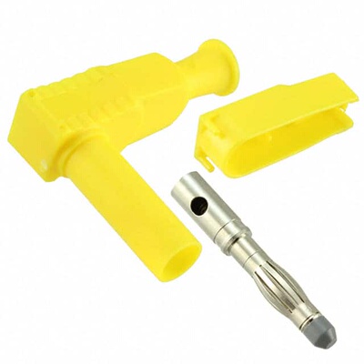 CT3203-4 连接器 《 CONN BANANA PLUG SLDRLESS YELLOW    》
