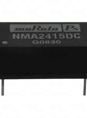 NMA2415DC 电源-安装 《 DC DC CONVERTER +/-15V 1W    》
