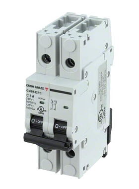 GMB63H2PC6 电路保护 《 CIR BRKR THERM-MAG 6A 480/277V    》