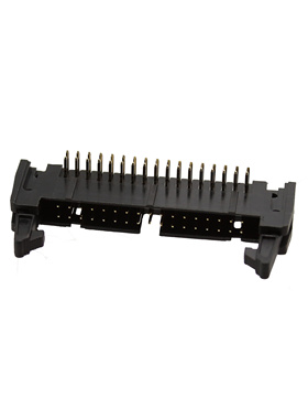 MHR-34-HUAL 连接器 《 CONN HEADER R/A 34POS 2.54MM    》