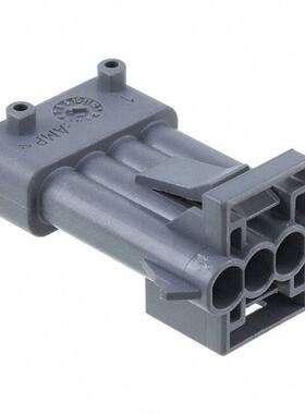 2-965261-1 连接器 《 CONN TAB HSNG 4POS .110 GRAY    》