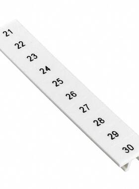 1050020:0021 连接器 《 ZACK STRIP 10-SECTION WHITE    》