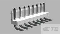 1744056-2 连接器 《 CONN HEADER R/A 2POS 3.96MM    》