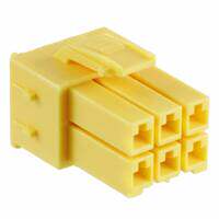 177901-4 连接器 《 CONN HOUSING PLUG 6POS .156    》