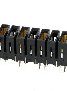 5-1747147-4 连接器 《 CONN RCPT 4POS 0.4 GOLD PCB    》