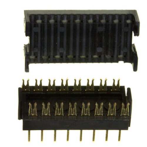 746611-6 连接器 《 CONN DIP HDR IDC 16POS VERT    》