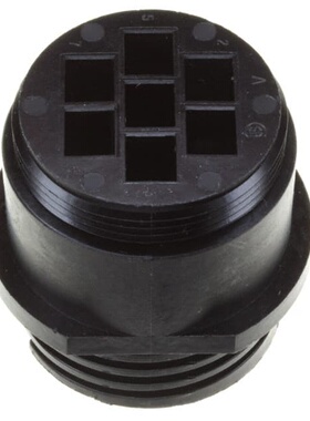 206137-2 连接器 《 CONN RCPT HSG MALE 7POS INLINE    》