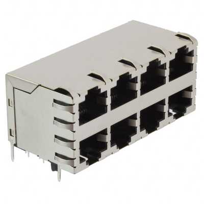 6339168-1 连接器 《 CONN MOD JACK 8P8C R/A SHIELDED    》