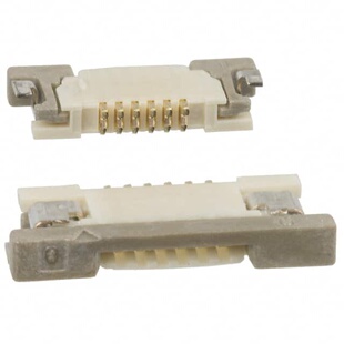 连接器 BOTTOM 6POS FPC CONN XF2L 0.50MM 0635
