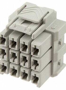 5-1971876-4 连接器 《 CONN PLUG HOUSING 12POS 6MM    》