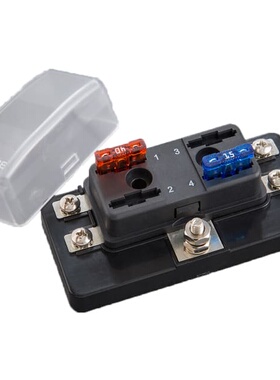 BLR-504 电路保护 《 REGULAR FUSE BLOCK, 4 POLE    》