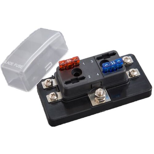 BLR-504 电路保护 《 REGULAR FUSE BLOCK, 4 POLE    》
