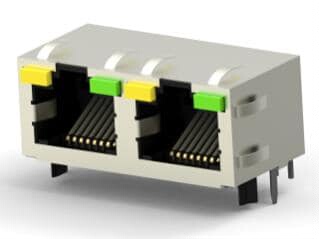 6116353-1 连接器 《 CONN MOD JACK 8P8C R/A SHIELDED    》