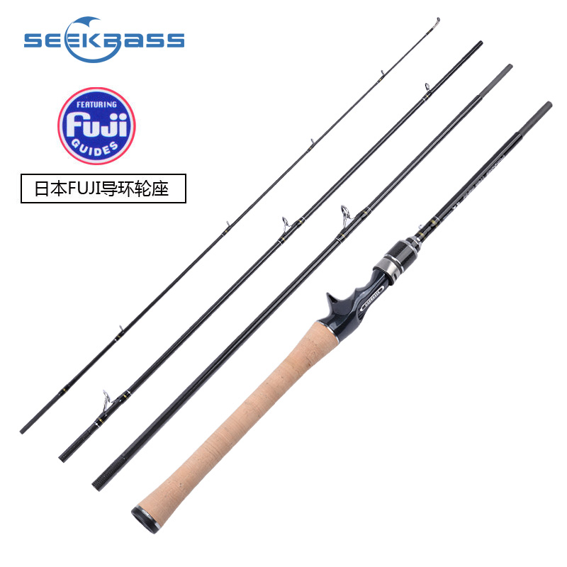 Seekbass 追风2.1米ML直柄枪柄FUJI导环轮座便携路亚竿四节路亚竿,户外/登山/野营/旅行用品,路亚竿,淘宝优惠券,粉丝福利购,淘宝优惠卷