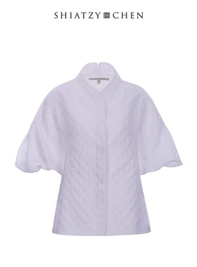 SHIATZY CHEN/夏姿·陈中国风花苞袖立领外套132026