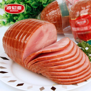 波尼亚黑森林火腿600g即食三明治火腿切片老火腿烤肠青岛肉肠
