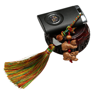 真安顺本命年龙兔虎牛蛇猴木生肖挂件包包钥匙挂饰红彩绳亲人平安