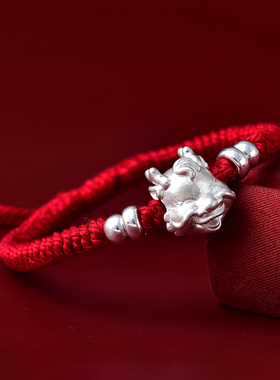 真安顺男女同款足银民族风