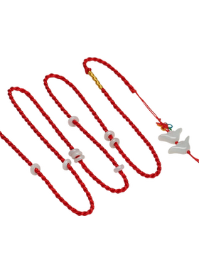 真安顺翡翠玉A货招财进宝手机链吊坠钥匙扣挂件男女情侣团结友爱