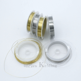 金属线DIY手工制作首饰专用铜线铜丝铁丝发饰品线定型线固定配件