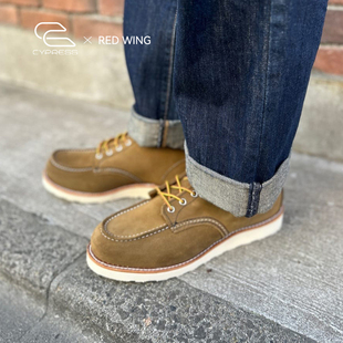 Red Wing红翼8881男鞋经典6寸方头复古美式工装靴翻毛皮牛皮短靴